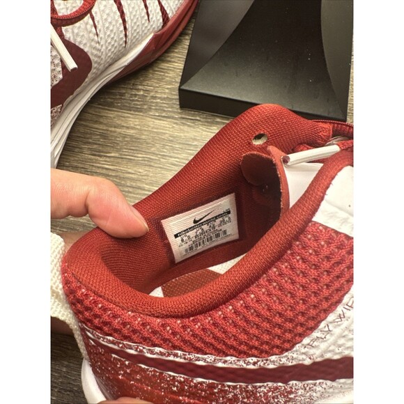 Rare Nike Lunar TR1 NRG OU Oklahoma Men\'s Size 8.5 White/Crimson BOOMER SOONER! main image 9